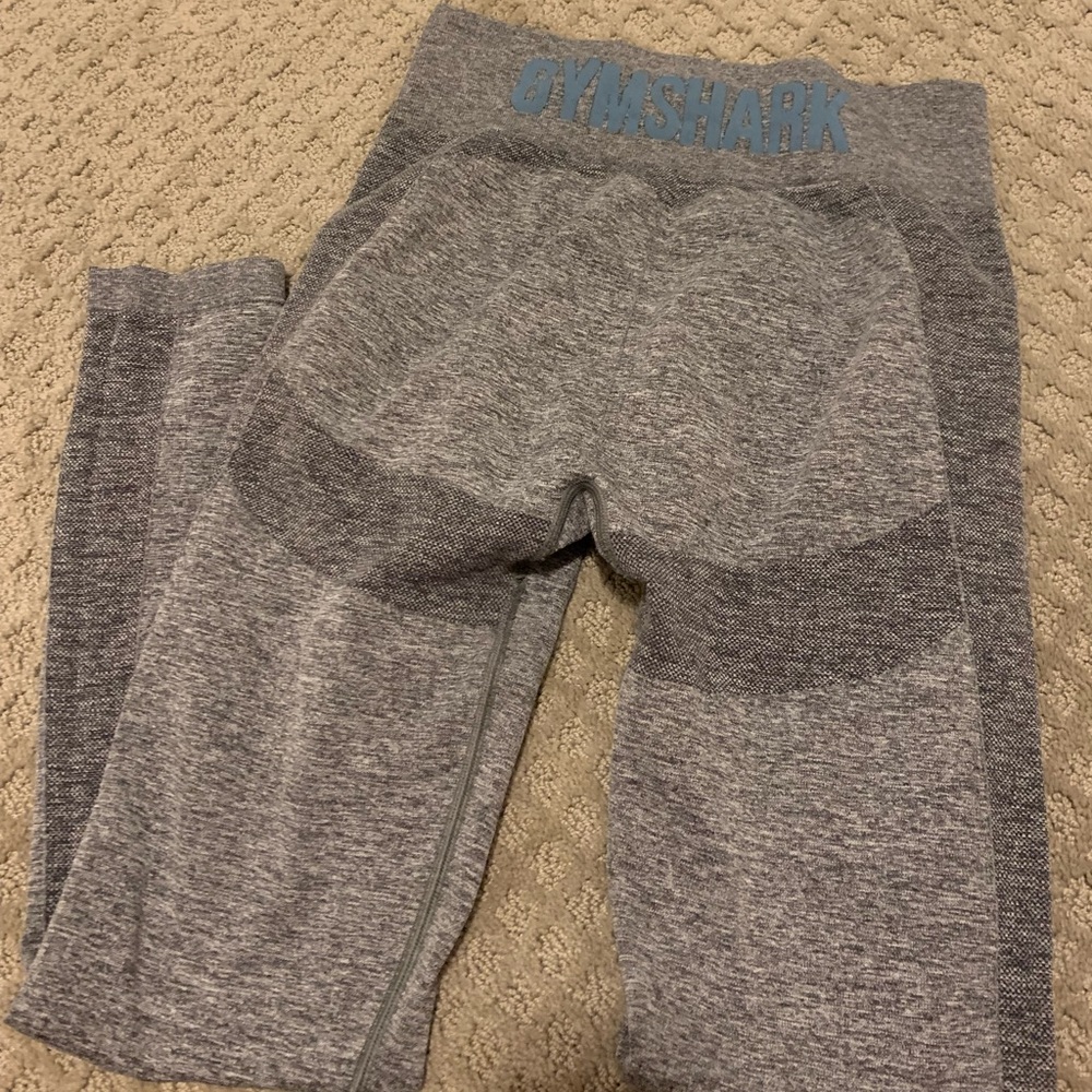 Gymshark flex high waisted seamless leggings Charcoal size Large